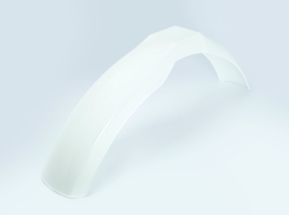 UFO VINTAGE UNI FRONT FENDER MX/ENDURO (75-79) WHITE ME08001#W