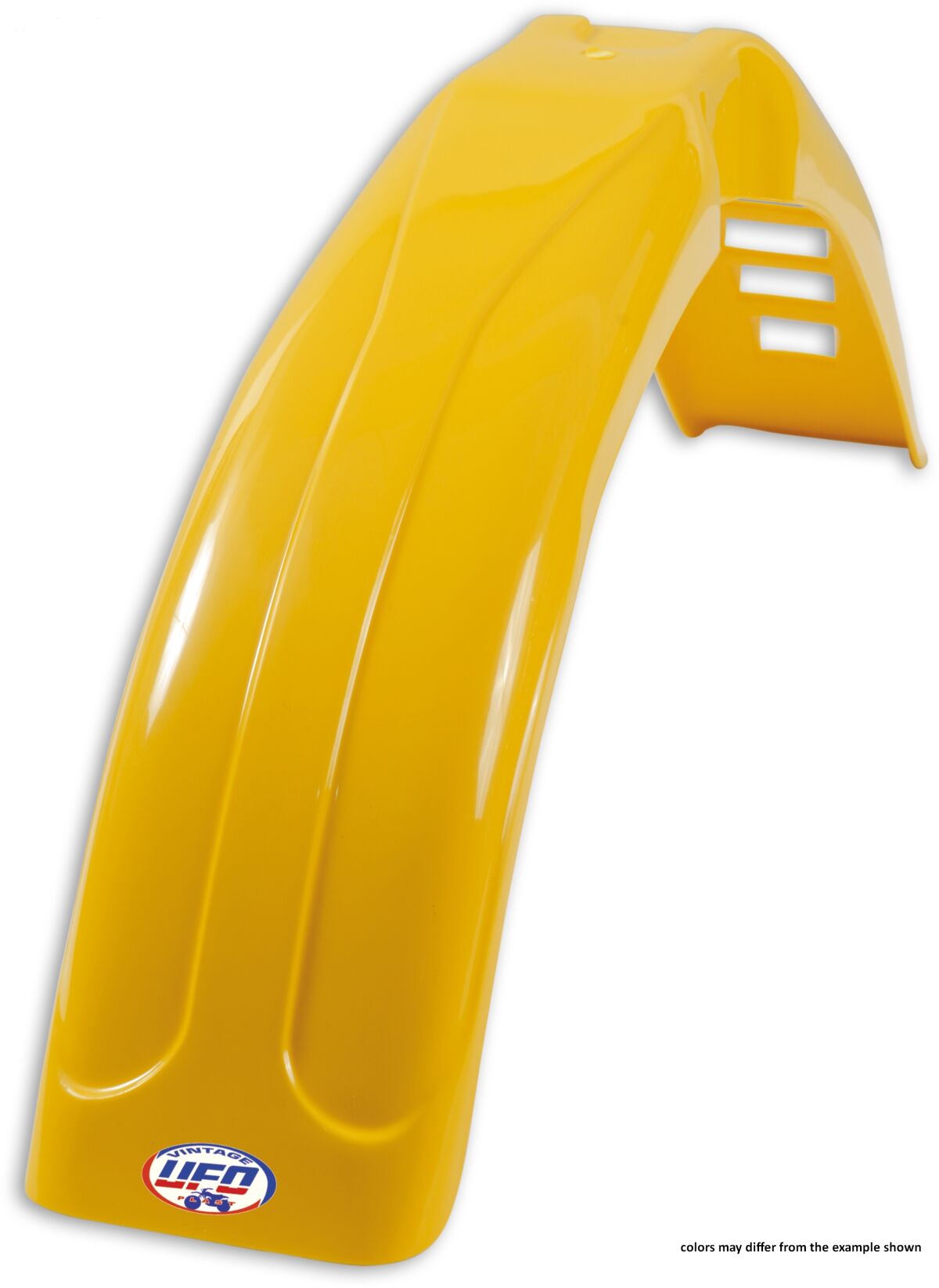 UFO VINTAGE UNI FRONT FENDER MX/ENDURO SMALL (78-83) WHITE ME08002#W