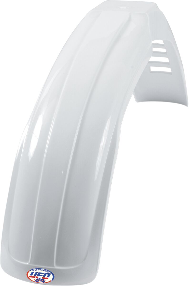 UFO VINTAGE UNI FRONT FENDER MX/ENDURO LARGE (78-83) WHITE ME08004#W