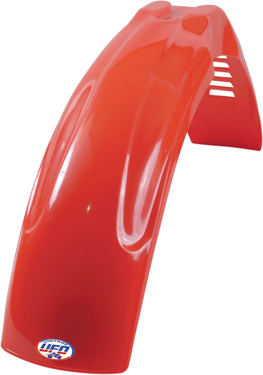 UFO VINTAGE UNI FRONT FENDER MX/ENDURO (78-83) RED ME08005#B