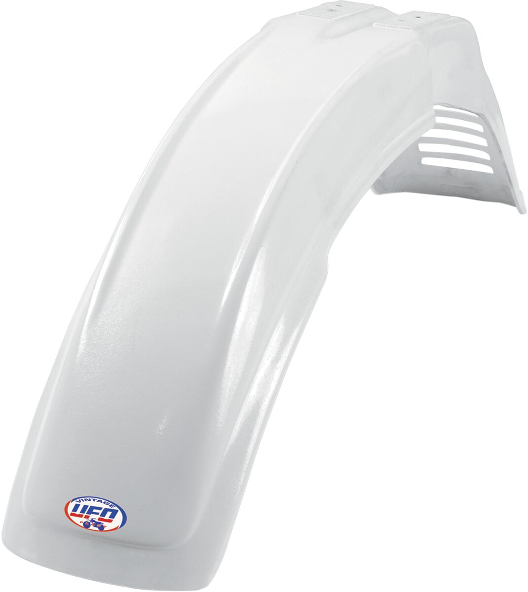 UFO VINTAGE UNI FRONT FENDER MX/ENDURO (83-89) WHITE ME08006#W