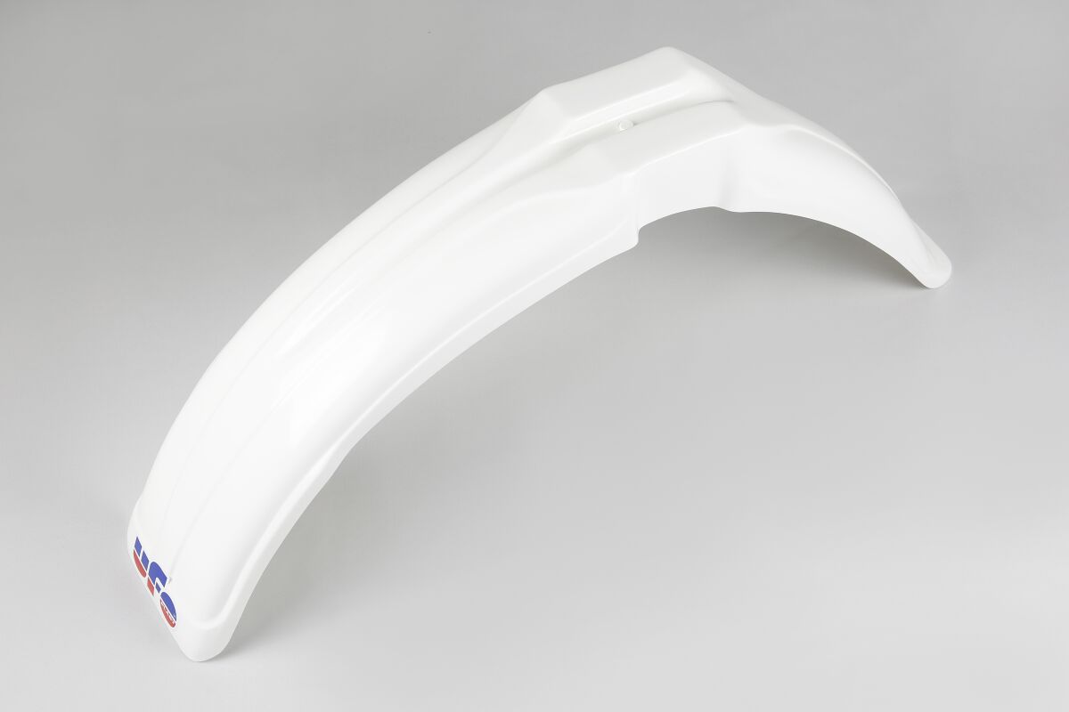 UFO VINTAGE UNI FRONT FENDER MX/ENDURO WHITE ME08007#W