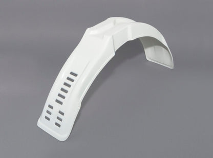 UFO VINTAGE UNI FRONT FENDER HUSQ/ACCOSSATO/AIM 80-125cc (80-85) WHITE ME08011#W