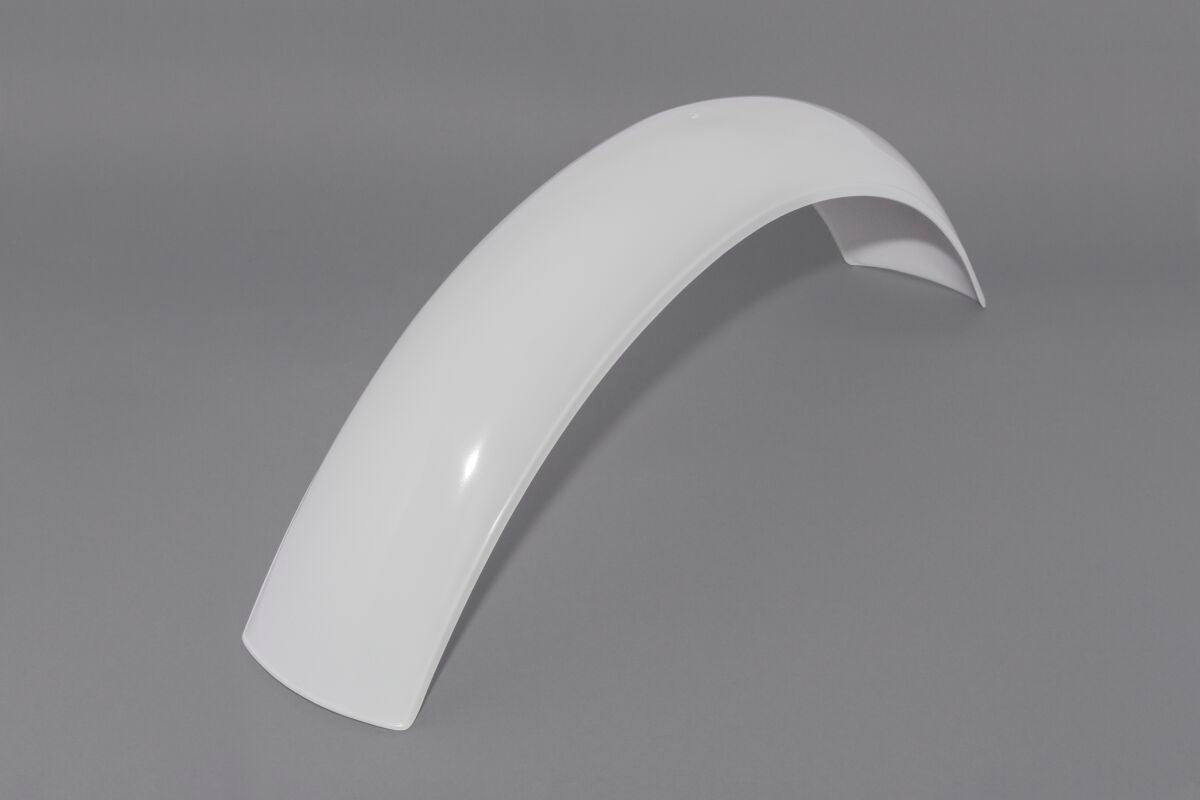 UFO VINTAGE UNI REAR FENDER CROSS (60-74) WHITE ME08020#W