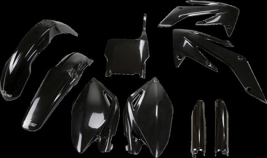 UFO COMPLETE BODY KIT HONDA CRF250R BLACK HOKIT105F@001