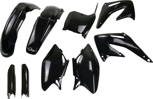 UFO COMPLETE BODY KIT HONDA CRF450R BLACK HOKIT106F@001