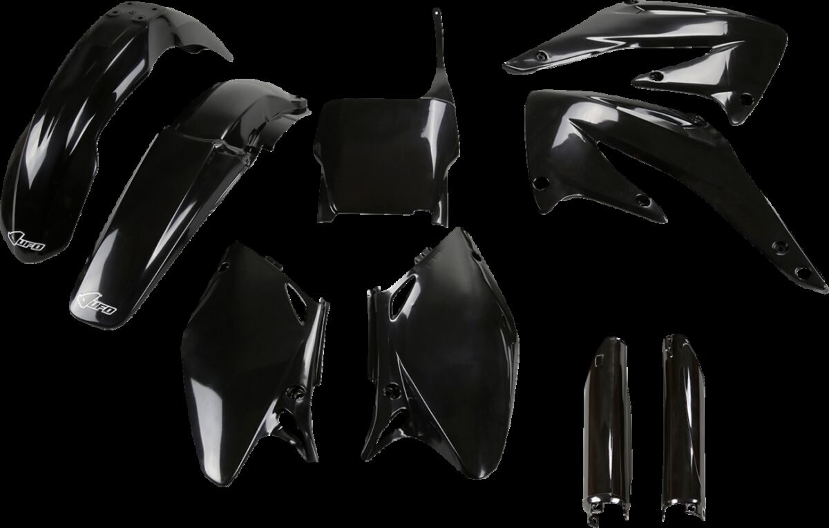 UFO COMPLETE BODY KIT HONDA CRF450R BLACK HOKIT107F@001
