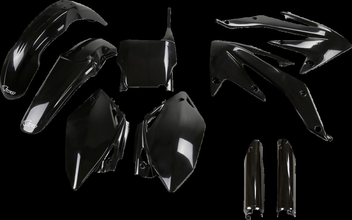 UFO COMPLETE BODY KIT HONDA CRF450R BLACK HOKIT108F@001