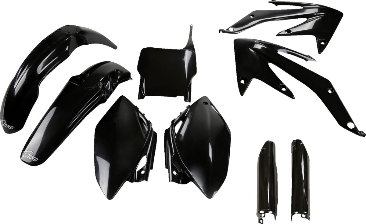 UFO COMPLETE BODY KIT HONDA CRF450R BLACK HOKIT110F@001