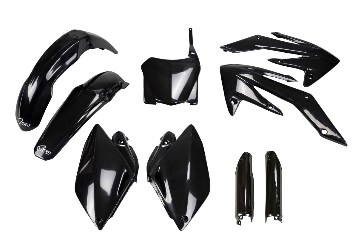 UFO COMPLETE BODY KIT HONDA CRF250R BLACK HOKIT112F@001