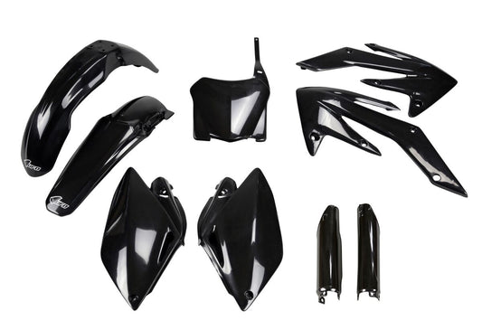 UFO COMPLETE BODY KIT HONDA CRF250R BLACK HOKIT112F@001
