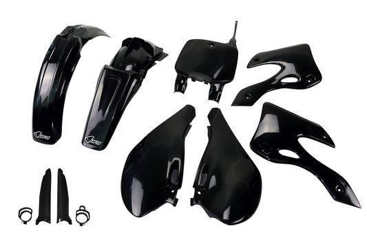 UFO Complete Body Kit Kawasaki KX125/250 Black KAKIT200F@001