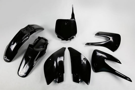 UFO Complete Restyle Body Kit Kawasaki KX85 Black KAKIT214K@001