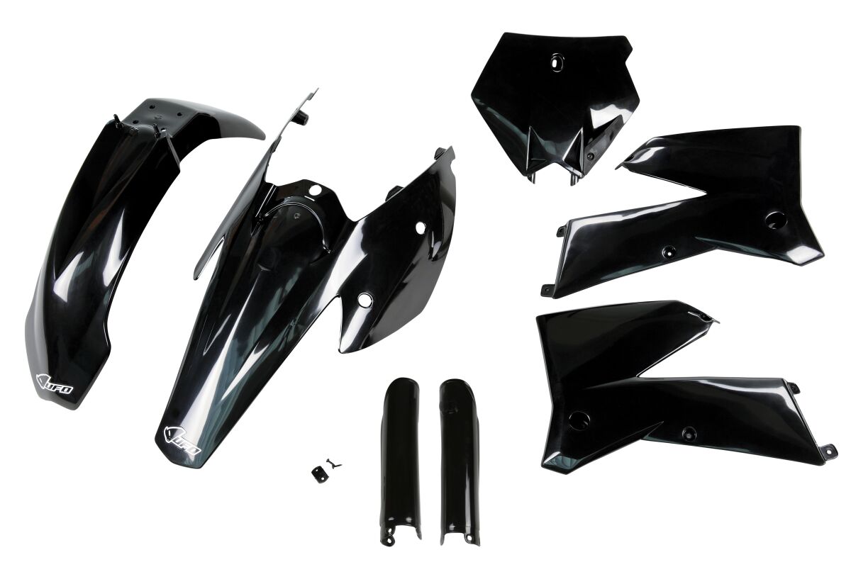 UFO COMPLETE BODY KIT KTM SX/SX-F BLACK KTKIT503F@001
