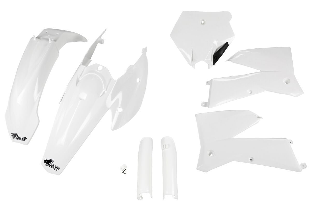 UFO COMPLETE BODY KIT KTM SX/SX-F WHITE KTKIT503F@047