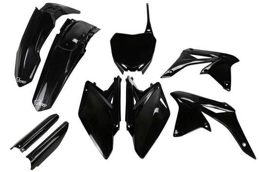 UFO COMPLETE BODY KIT SUZUKI RMZ250 BLACK SUKIT411F@001