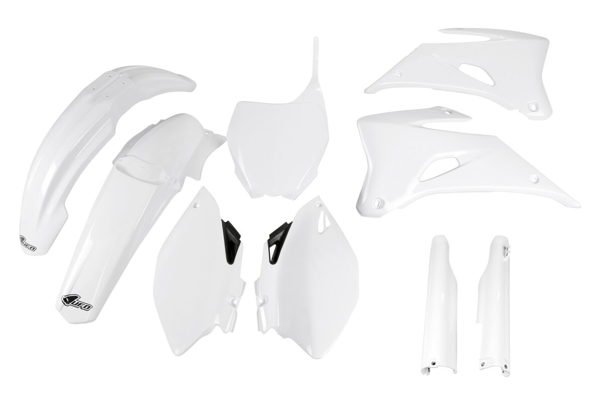 UFO COMPLETE BODY KIT YAMAHA YZ250/450F WHITE YAKIT305F@046