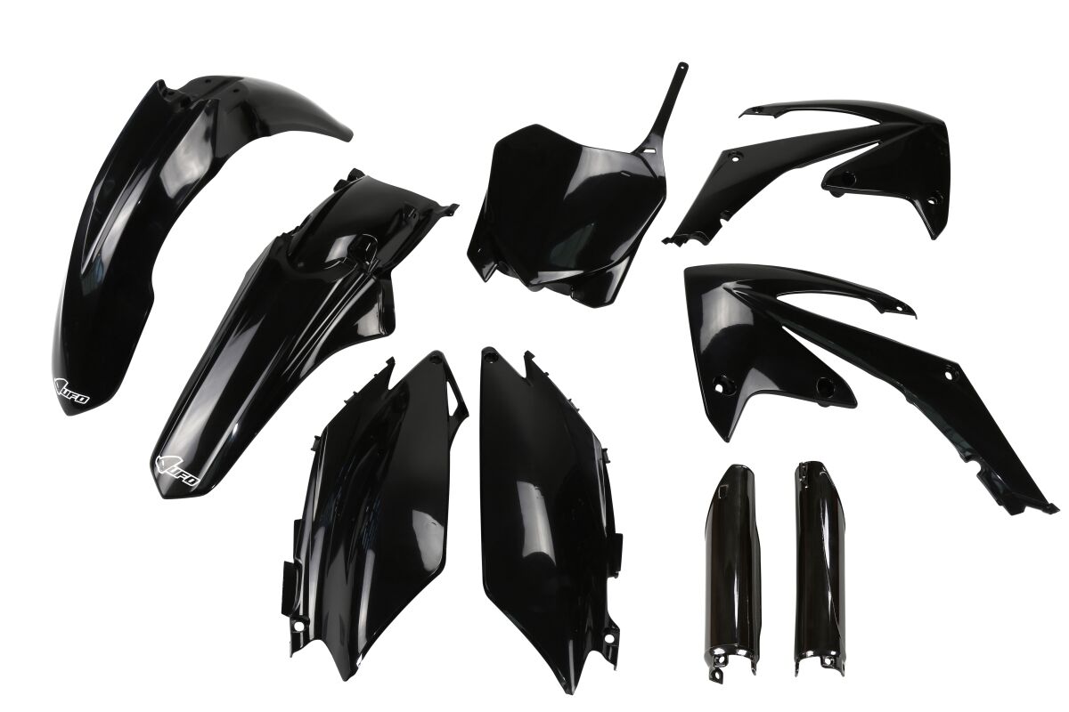 UFO COMPLETE BODY KIT HONDA CRF250R/CRF450R [EXCEPT US] BLACK HOKIT114F@001