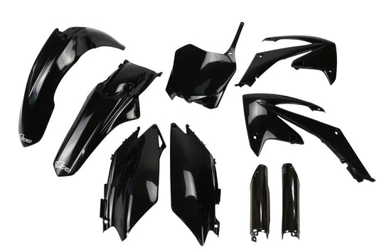 UFO COMPLETE BODY KIT HONDA CRF250R/CRF450R [EXCEPT US] BLACK HOKIT114F@001