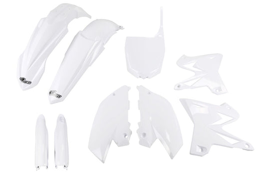 UFO COMPLETE RESTYLE BODY KIT YAMAHA YZ125/250 WHITE YAKIT312F@046