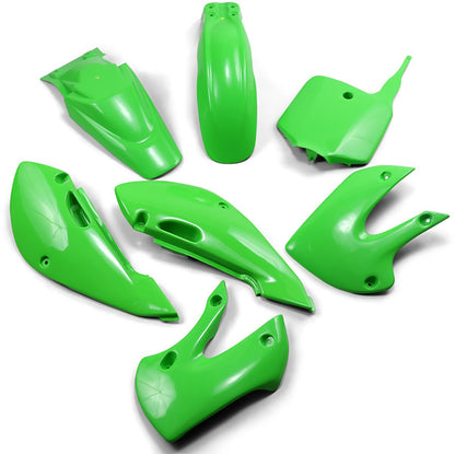 UFO COMPLETE BODY KIT KAWASAKI KLX110 KX-GREEN KA37002@026