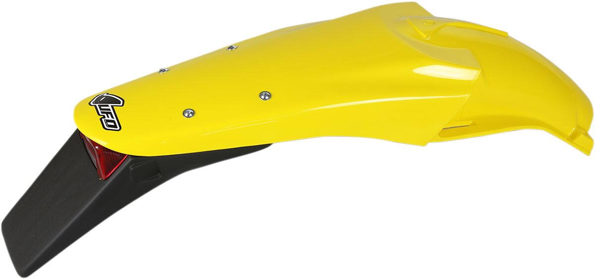 UFO ENDURO REAR FENDER W/ STOP-TAILLIGHT SUZUKI DRZ400E RM-YELLOW SU03984#101