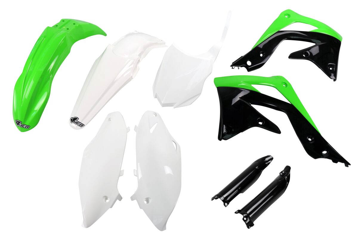 UFO COMPLETE BODY KIT KAWASAKI KXF450 OEM-COLOR KAKIT220F@999