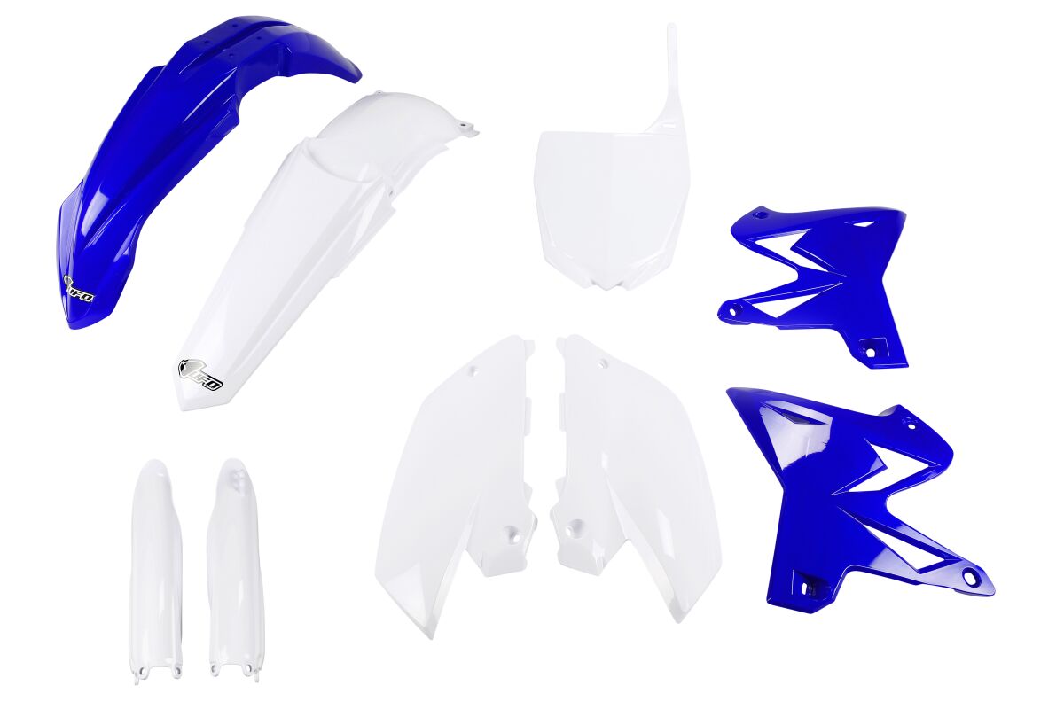 UFO COMPLETE RESTYLE BODY KIT YAMAHA YZ125/250 OEM-COLOR (BLACK/WHITE) YAKIT312F@999W