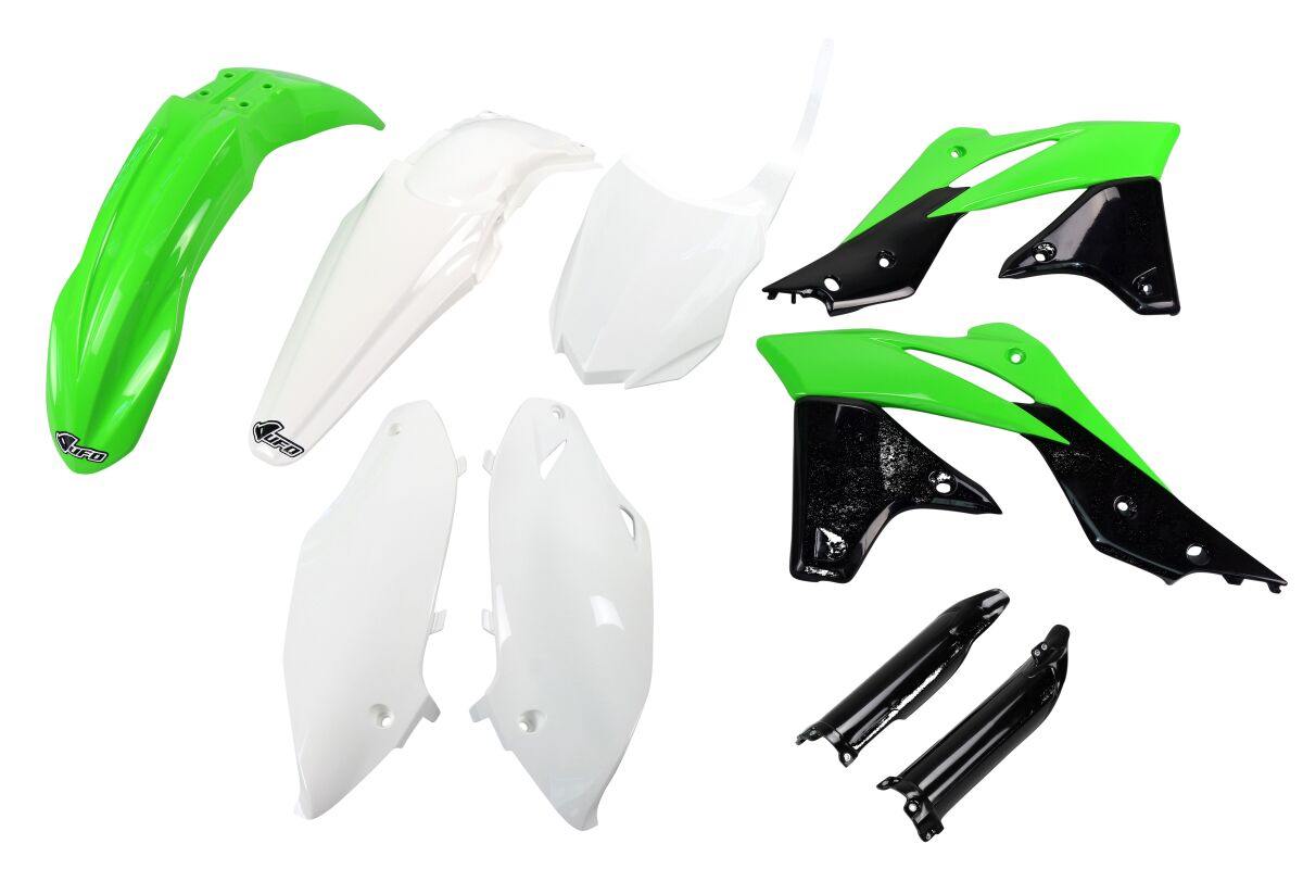 UFO COMPLETE BODY KIT KAWASAKI KXF250 OEM-COLOR KAKIT221F@999
