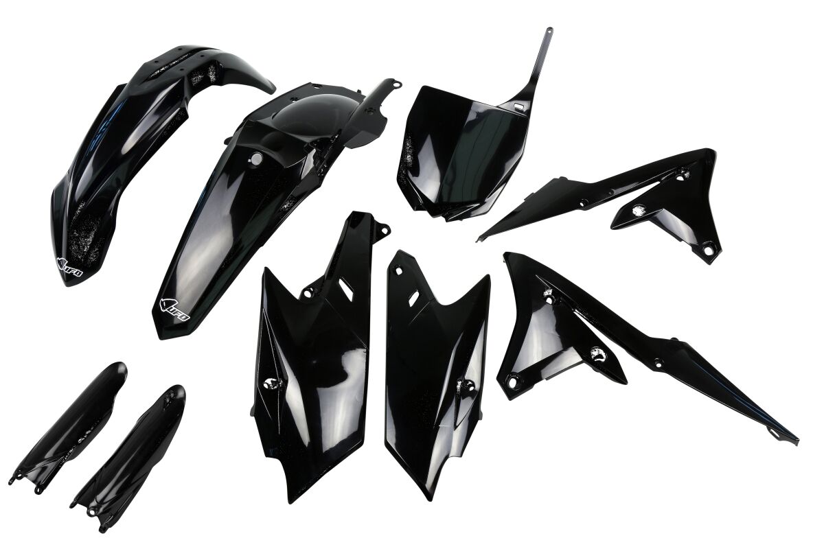 UFO COMPLETE BODY KIT YAMAHA YZ250/450F BLACK YAKIT318F@001