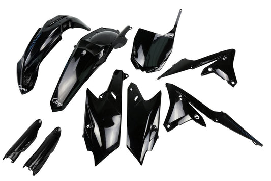 UFO COMPLETE BODY KIT YAMAHA YZ250/450F BLACK YAKIT318F@001