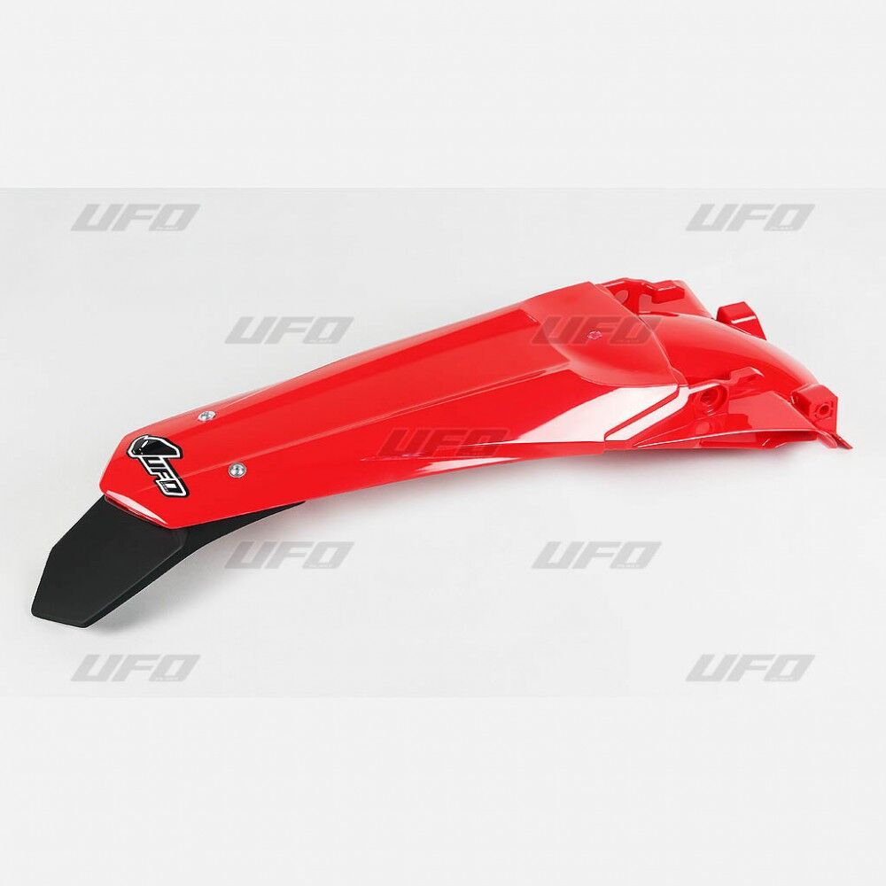 UFO ENDURO REAR FENDER W/ LED-LIGHT HONDA CRF250/450R RED HO04667#070