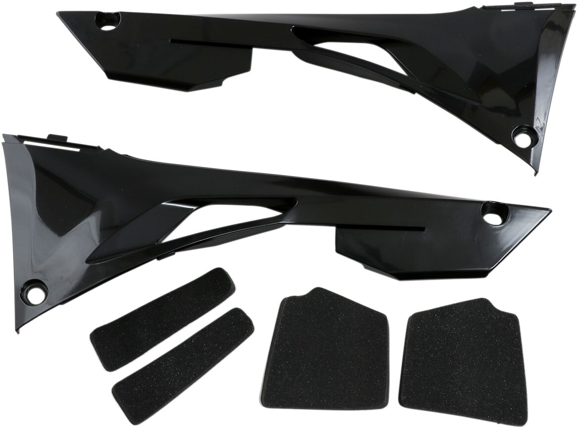 UFO AIRBOX COVER HONDA CRF450R/RX BLACK HO04685#001