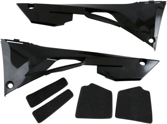 UFO AIRBOX COVER HONDA CRF450R/RX BLACK HO04685#001