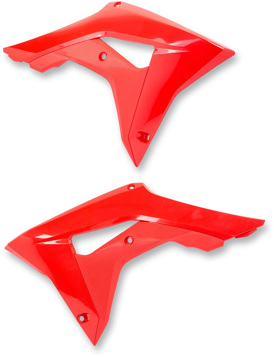 UFO RADIATOR COVERS HONDA CRF450R CRF-RED HO04682#070