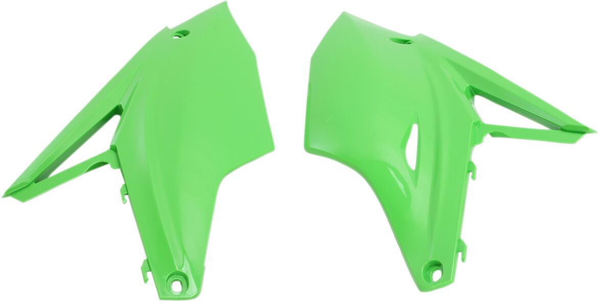 UFO SIDE PANELS KAWASAKI KXF250/450 KX-GREEN KA04737#026