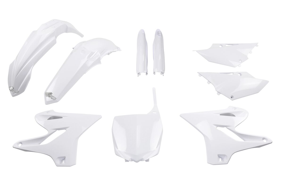 UFO COMPLETE BODY KIT YAMAHA YZ125/250 WHITE YAKIT319F@046