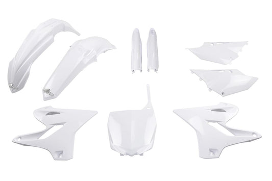 UFO COMPLETE BODY KIT YAMAHA YZ125/250 WHITE YAKIT319F@046