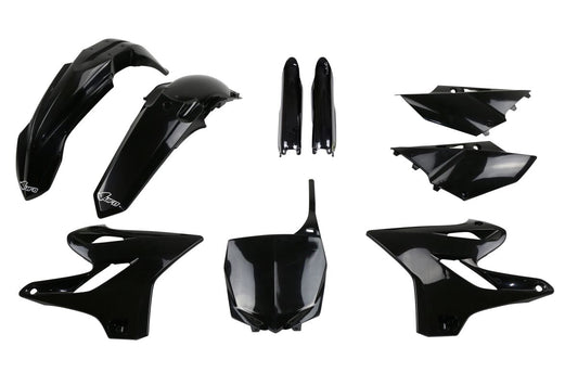 UFO COMPLETE BODY KIT YAMAHA YZ125/250 BLACK YAKIT319F@001