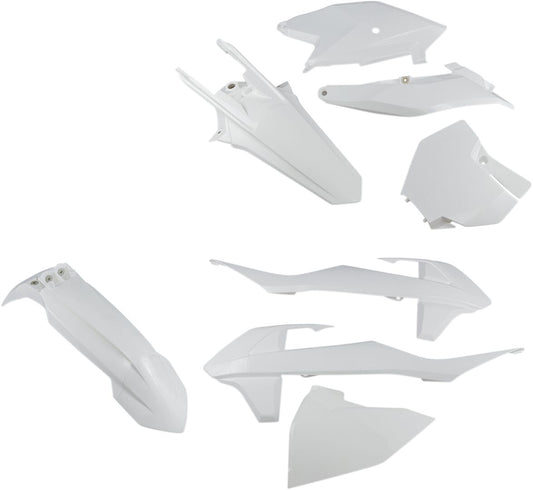 UFO BODY KIT KTM 85 18-24 WHITE KTKIT519@047
