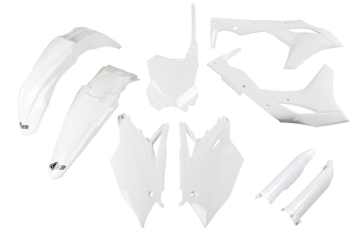 UFO BODY KIT FULL KXF250 18-20 WHI KAKIT225F@047