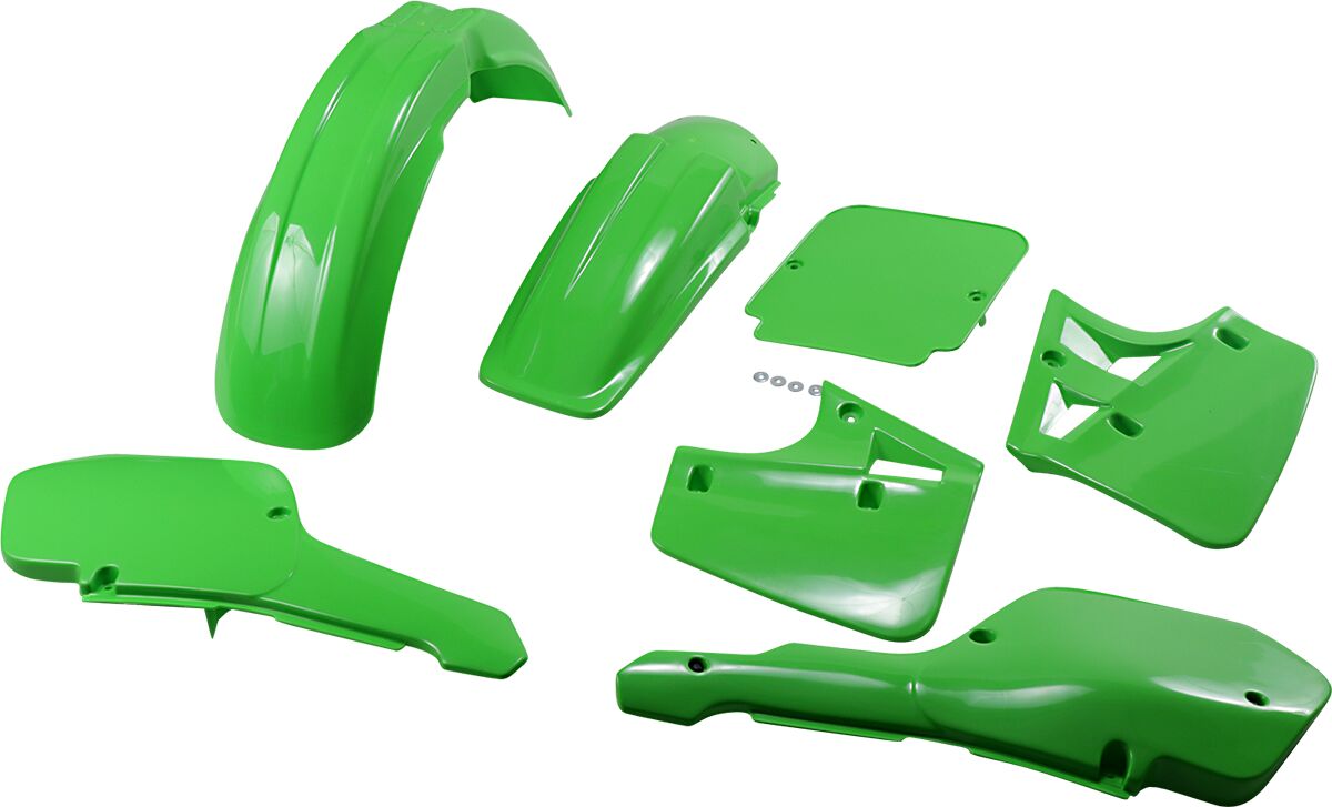 UFO BODY KIT KX250/500 87 GREEN KAKIT191@026