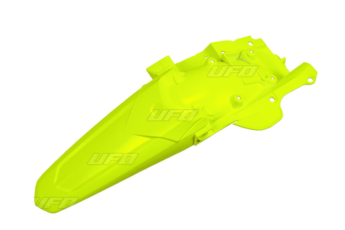UFO REAR FENDER YAMAHA FLUO YELLOW YA04857#DFLU