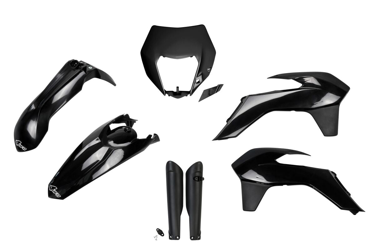 UFO BODY KIT FULL EXC 14-16 BLK KTKIT524F@001
