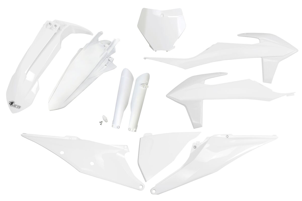 UFO BODY KIT FULL SX/SXF 19-22 WHI KTKIT522F@047