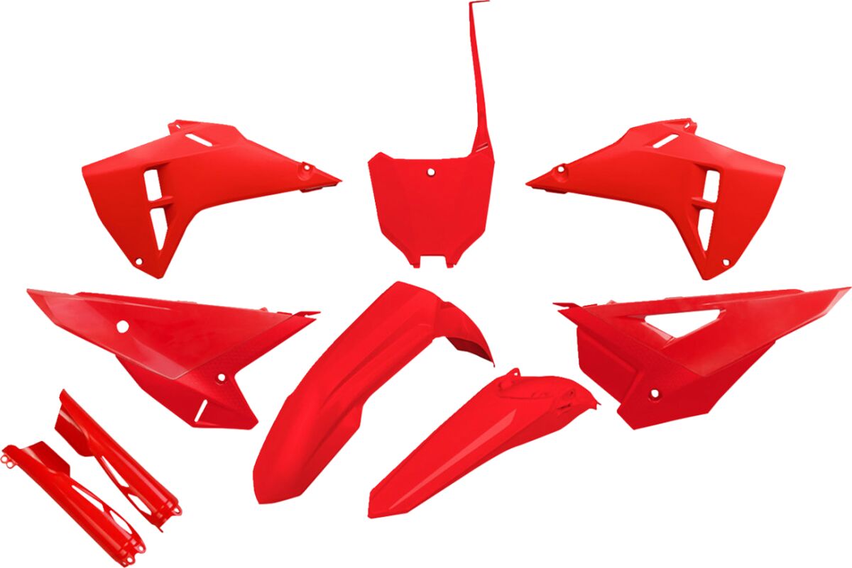 UFO BODY KIT FULL CRF250/450 2025 RED HOKIT127F@070