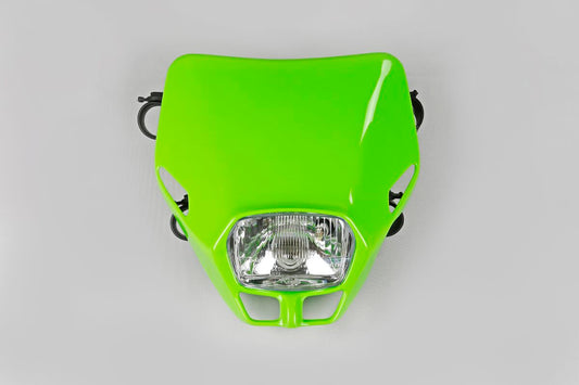 UFO FIRE-FLY SINGLE HEADLIGHT (12V/35W) KX-GREEN PF01705#026
