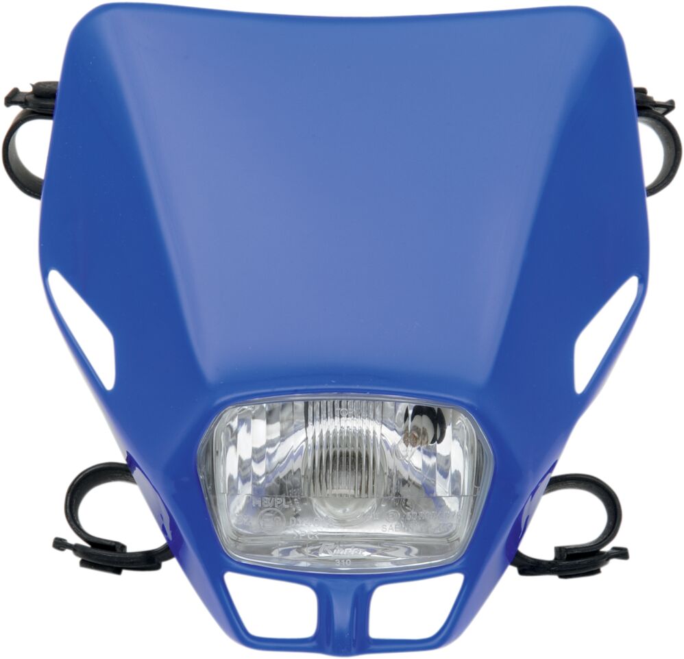 UFO FIRE-FLY SINGLE HEADLIGHT (12V/35W) REFLEX-BLUE PF01705#089