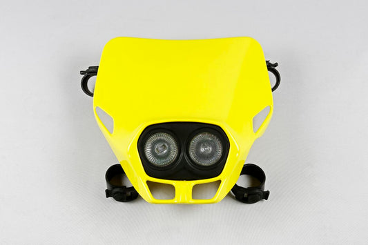 UFO FIRE-FLY TWINS HEADLIGHT (12V/35W) RM-YELLOW PF01700#102