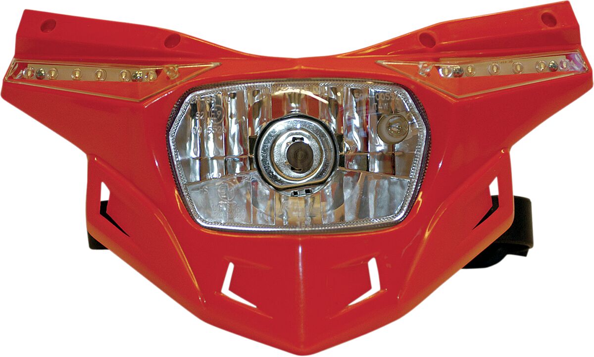 UFO STEALTH REPLACEMENT LOWER-PART (12V/35W & LED) CRF-RED PF01714#070